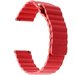 Curea piele Smartwatch Samsung Galaxy Watch 46mm, Samsung Watch Gear S3, iUni 22 mm Red Leather Loop